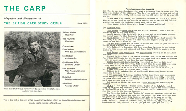 The Carp June 1970